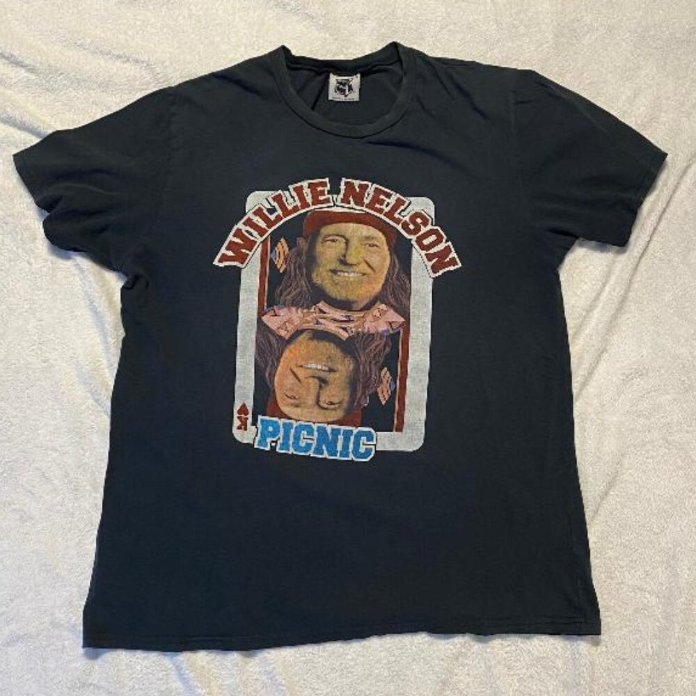 Willie Nelson 1983 Picnic Tour Shirt (L)